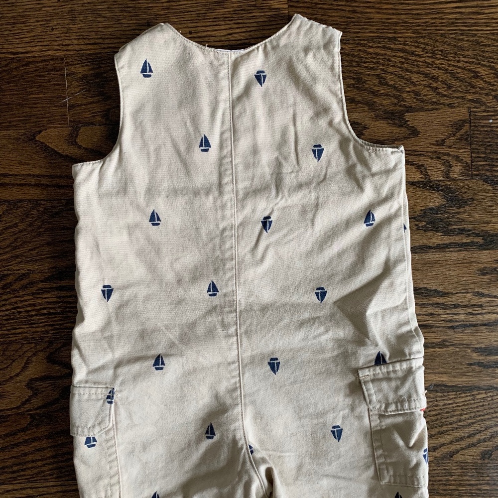 Sailboat Romper - Baby Boy - 6 months
